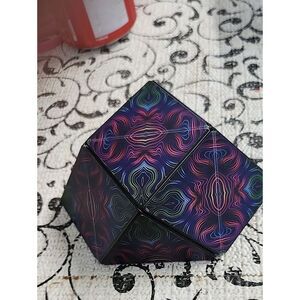 Shasibo Magnetic  Multicolor Patterned Puzzle Cube